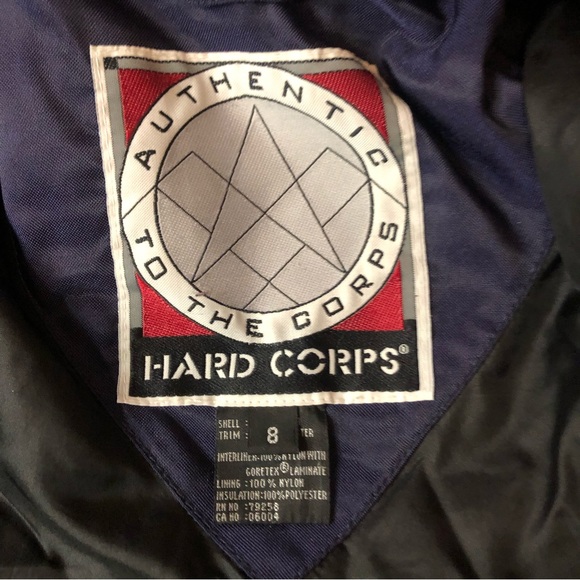 Authentic To The Corps ski pants/jacket jacket is torn on back neck area vintage - Picture 15 of 16